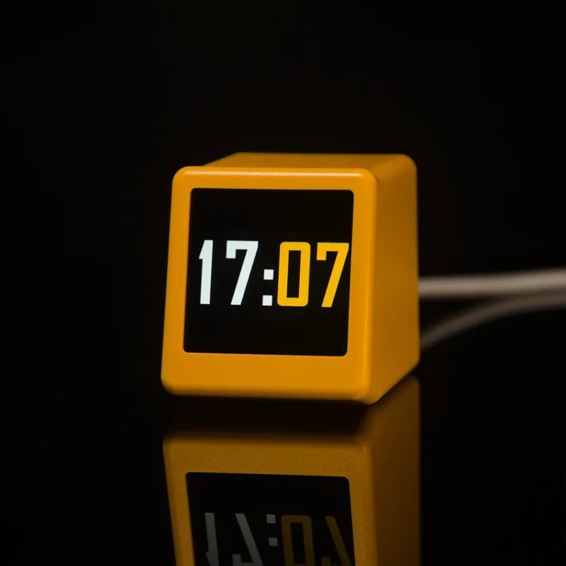 GeekMagic Ultra Smart WiFi Wetterstation & Smart Desk Clock mit GIF-Animation