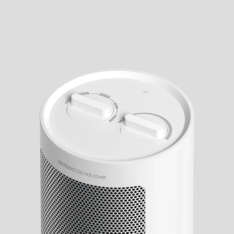 Xiaomi Kompakter Heizlüfter 2000W – Schnellheizender Stand-Heater mit Oszillation