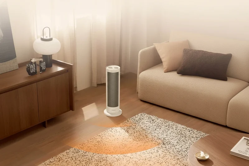Xiaomi Kompakter Heizlüfter 2000W – Schnellheizender Stand-Heater mit Oszillation