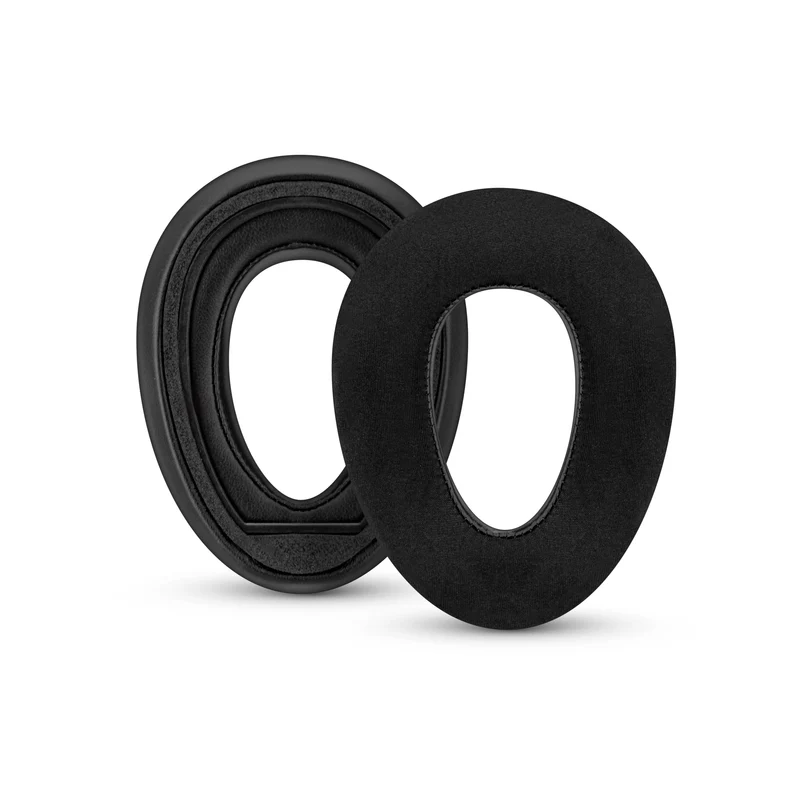 Hybrid-Ohrpolster für Sennheiser PXC480, PXC550, PXC 550-II, MB660 UC und MB 660 MC Kopfhörer. Kühlende Gel-Ohrpolster aus dickem Memory-Schaum.