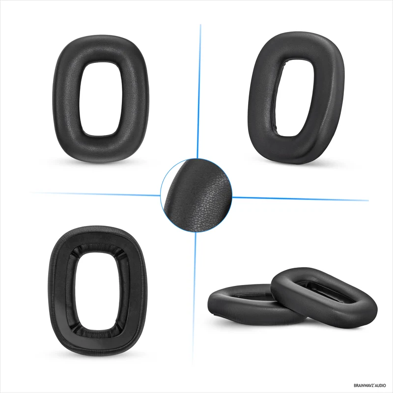Ersatz-Ohrpolster für Logitech Astro A30 Headsets. Weiches PU-Leder mit hochwertigem Memory-Schaum für extra Komfort und Langlebigkeit.