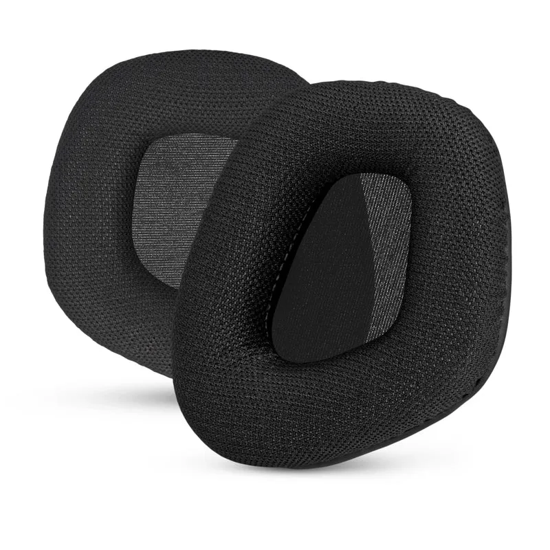 Pad Telinga Fabrik Mesh untuk Corsair Void RGB Elite Wireless, RGB Elite USB, Fon Kepala Elite Surround, Fabrik Mesh Bernafas & Buih Memori Gred Tinggi