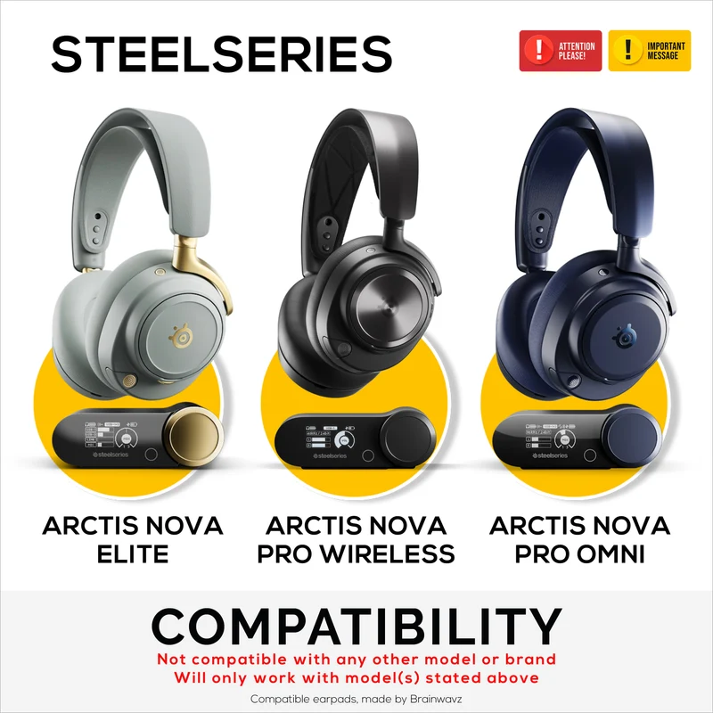 Untertischhalterung und Gamecontroller-Aufhänger für SteelSeries Arctis Nova Pro Wireless, Nova Pro Omni und Nova Elite Basisstation