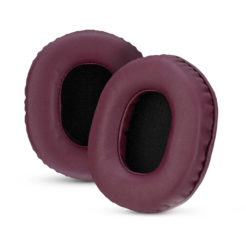 Pad Telinga Gantian untuk Alat Dengar Audio Technica ATH-M50X, M50xBT, M50RD, M40X, M30X, M20X. Kulit PU Lembut dengan Busa Memori untuk Keselesaan & Ketahanan Tambahan