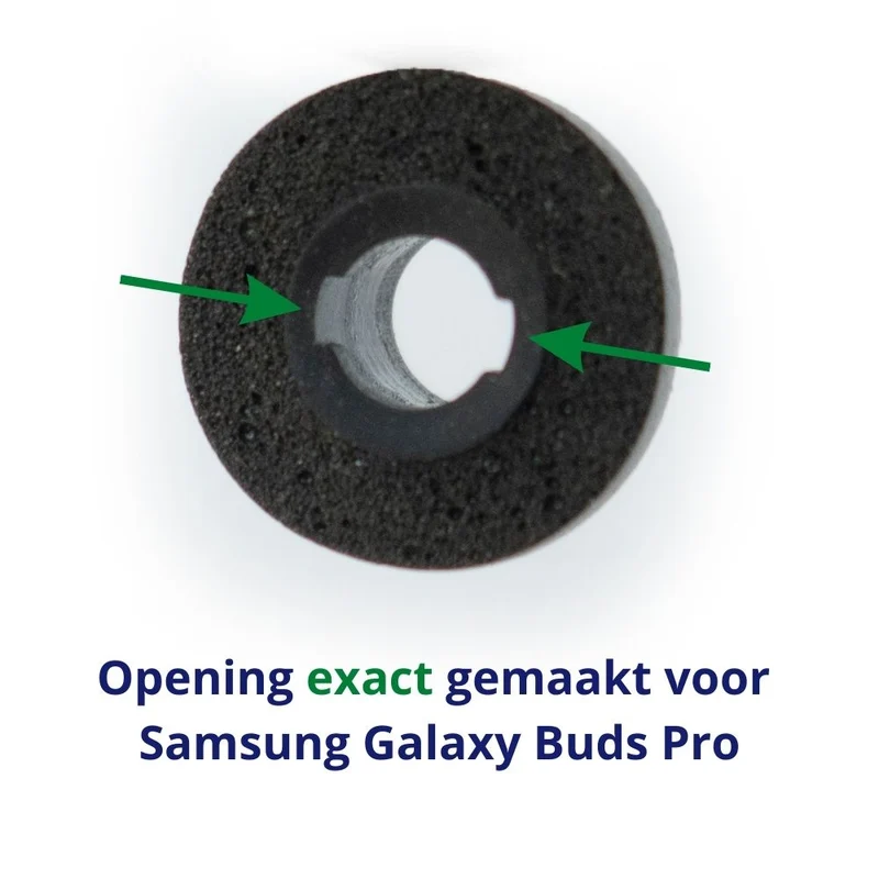 Schaumstoff-Ohrstöpsel für Samsung Galaxy Buds Pro – weiche Memory-Schaum-Ohrstöpsel – foamigo®