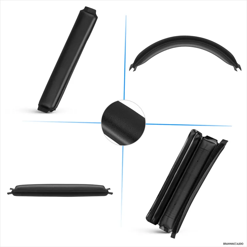 Ersatz-Kopfbügel für Bose QuietComfort QC25, QC35, QC35II und QC35II Kopfhörer – weiches PU-Leder und Schaumstoff