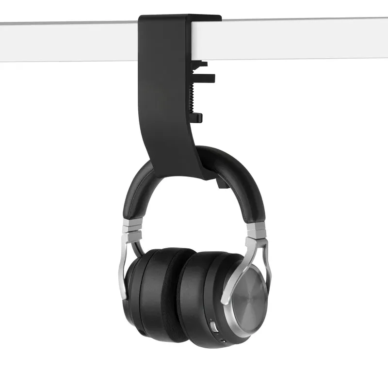 Brainwavz Claw – Kopfhörer-Aufhänger für unter den Schreibtisch, zum Anschrauben, einfach zu installieren mit verstellbarer Befestigungsklemme, für alle Headsets geeignet