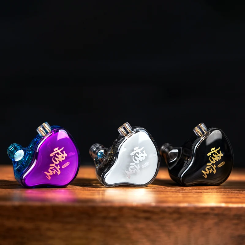 【KBEAR K01 Wukong PRO】 HiFi Gaming Earbuds – 10mm Dual-Magnetic Driver, Spatial Audio for FPS, 3.5mm Wired IEMs with Noise Isolation & Ergonomic Fit