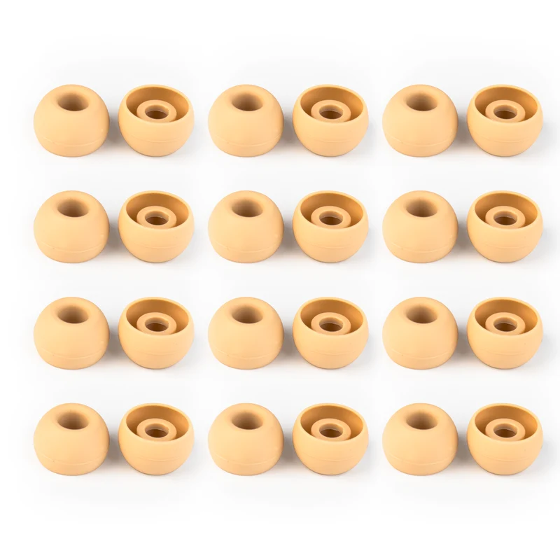 【KBEAR 4540 Coffee Eartips 】Silicone Eartips XS/S/M/L, Eartips to improve your IEM Experience, Hot Sale