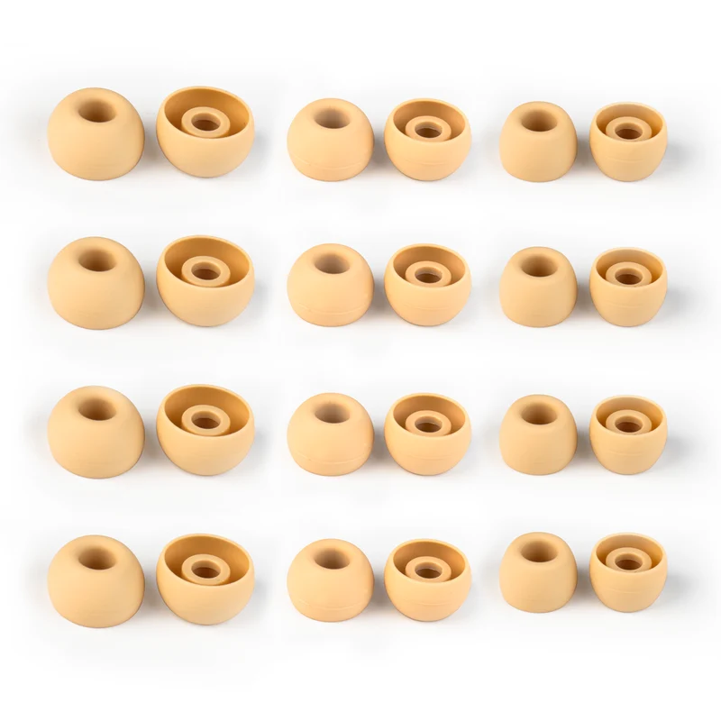 【KBEAR 4540 Coffee Eartips 】Silicone Eartips XS/S/M/L, Eartips to improve your IEM Experience, Hot Sale