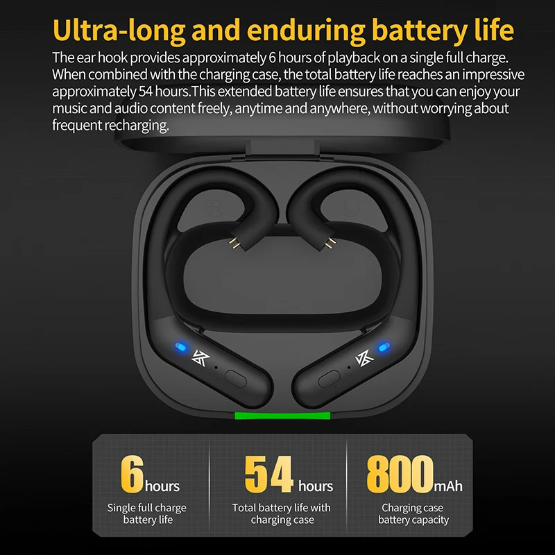 【KZ AZ20——Discontinued】5.3 Bluetooth Wireless Upgrade EarHook C Pin