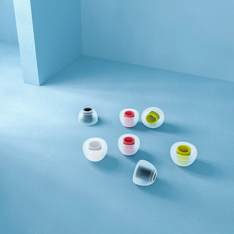 【KBEAR 07】 Silicone upgraded Eartips Noise Isolating Sound Improving with S/M/MS/L