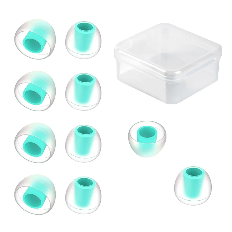 【KBEAR 07】 Silicone upgraded Eartips Noise Isolating Sound Improving with S/M/MS/L