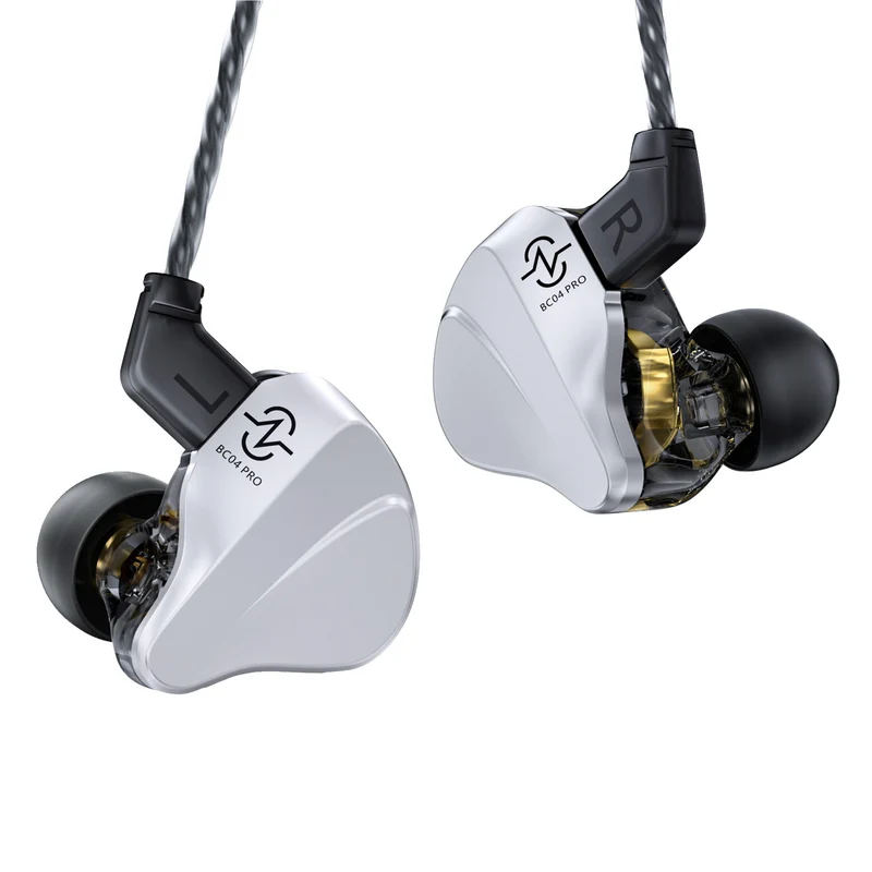 【CCZ BC04 PRO Duet——Clearance 】DD and BA Hybrid & High Dynamic In-ear IEM Earphones for Music
