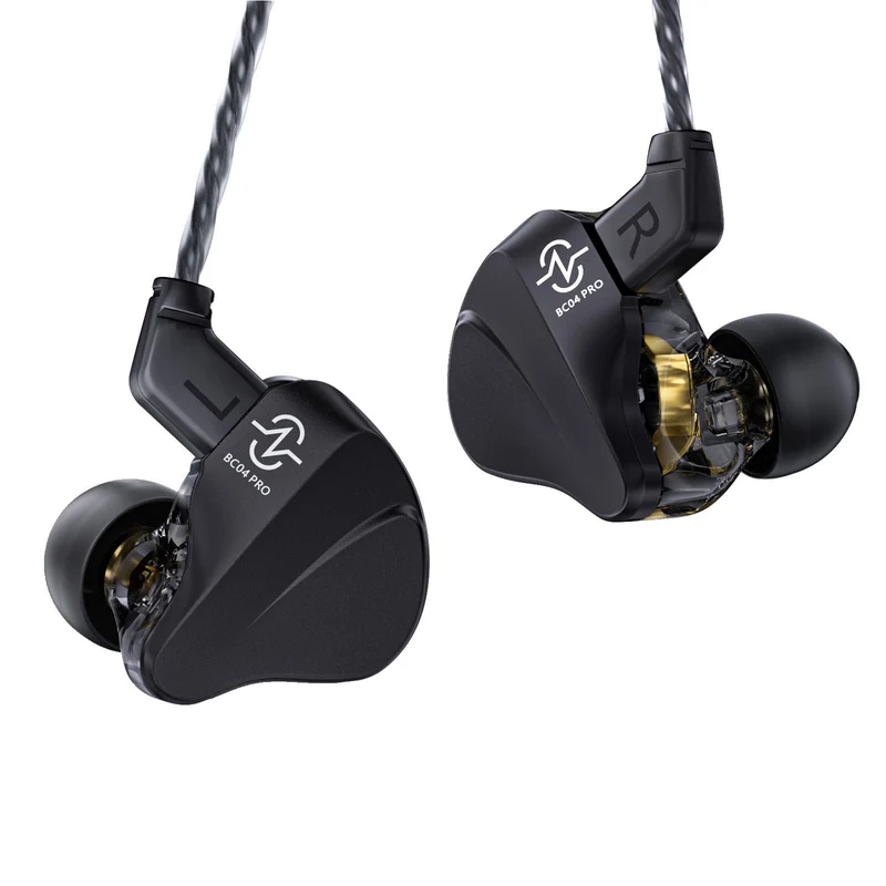 【CCZ BC04 PRO Duet——Clearance 】DD and BA Hybrid & High Dynamic In-ear IEM Earphones for Music