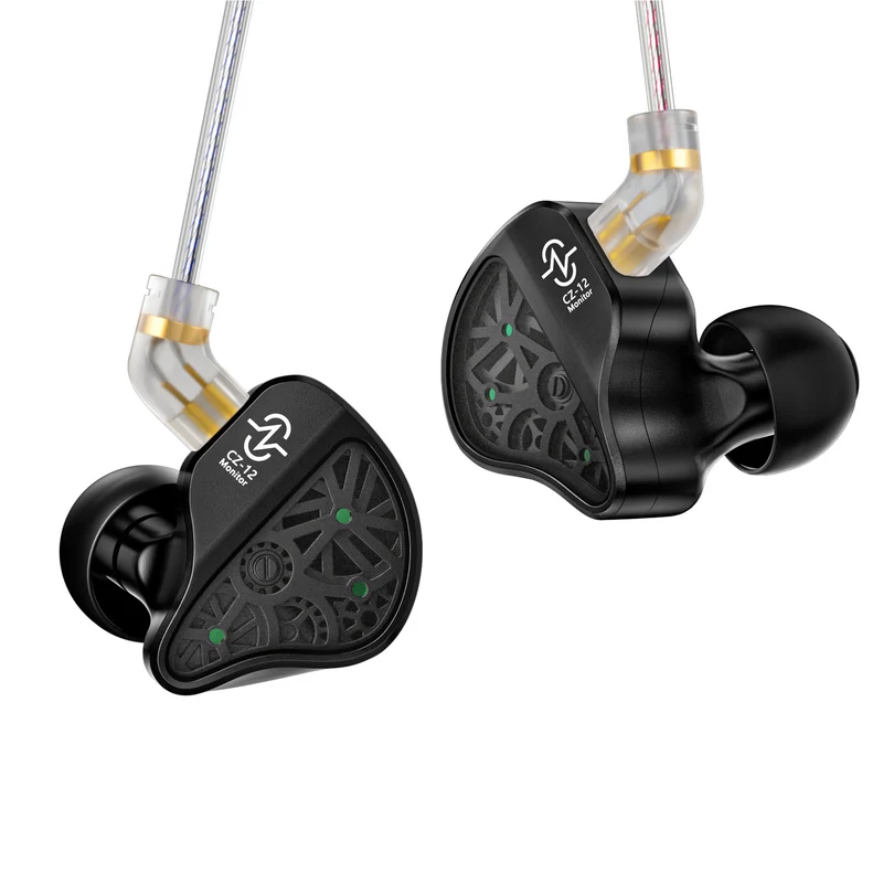 【CCZ CZ12 · TianGong Pro 】 Hybrid 1DD 5BA HiFi In-Ear Monitors – All-Metal Design, High Resolution, Immersive Sound for Audiophile, Gaming & Music