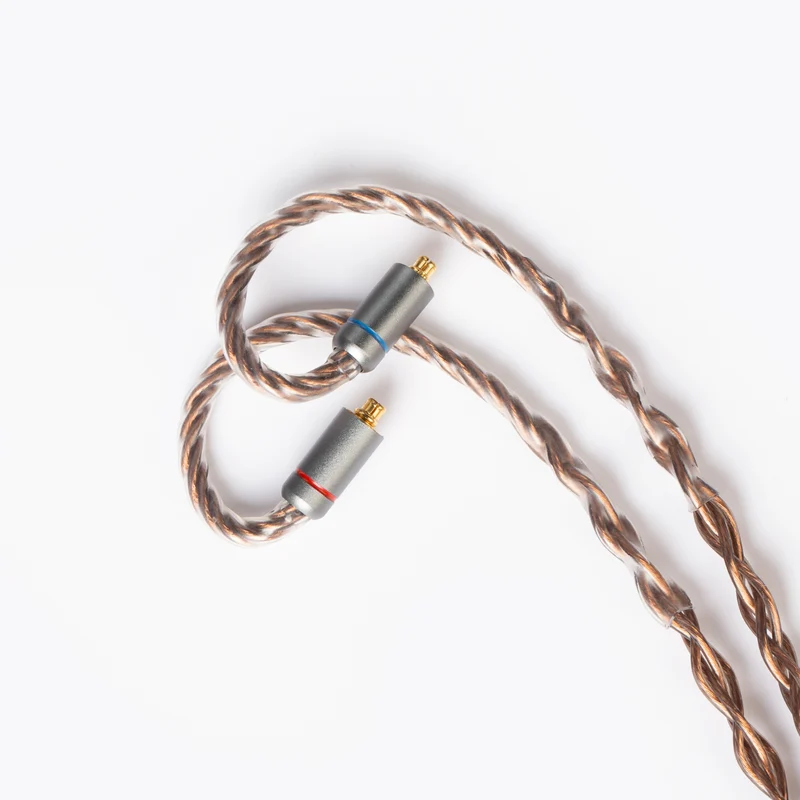 【KBEAR Crystal——Clearance】KBEAR 8-Core 7N OCC Upgraded Cable HiFi Sound Quality 1.2m Length
