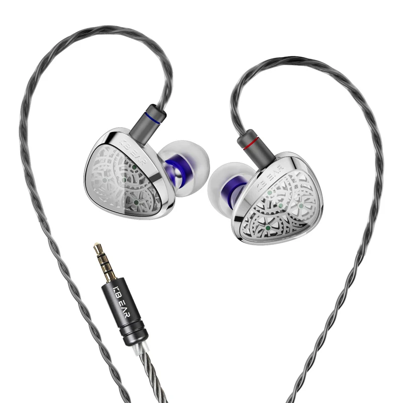 【KBEAR TB-X】 10mm CVD-Coated Carbon Fiber Diaphragm DD HiFi in-ear Earphones
