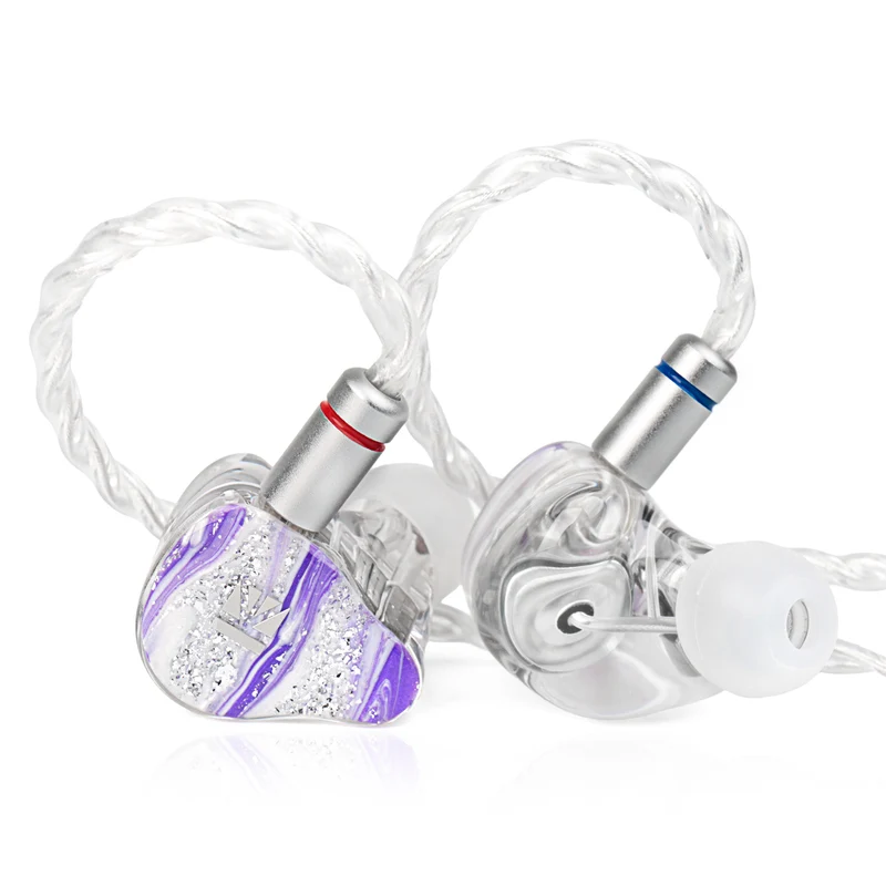 【KBEAR Mirage KB08】in Ear Monitors 1 DD · 1 BA · 2 Micro-Planar Magnetic Drivers HiFi in Ear Earphones 3.5mm No Mic