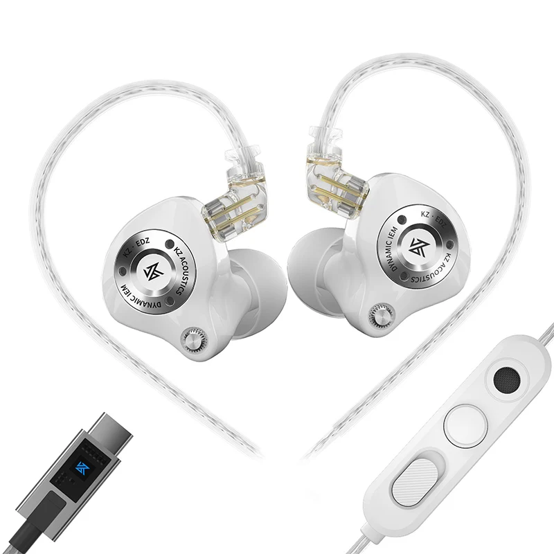 【KZ EDZ】Ultra-excursion Dynamic+Dual Damping System In Ear Monitor, EDX Series Final Chapter Edition