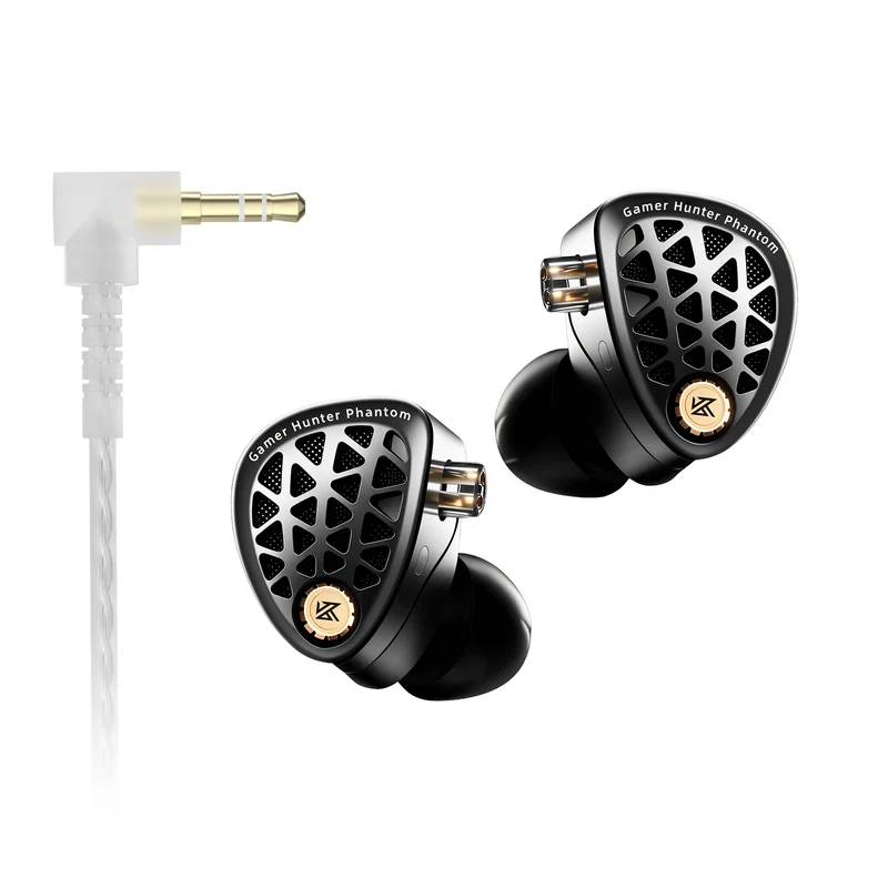 【KZ Phantom】Hi-Fi Grade Flagship Esports Gaming IEMs Earbuds s – 2nd-Gen Ultra-Linear Dynamic Driver