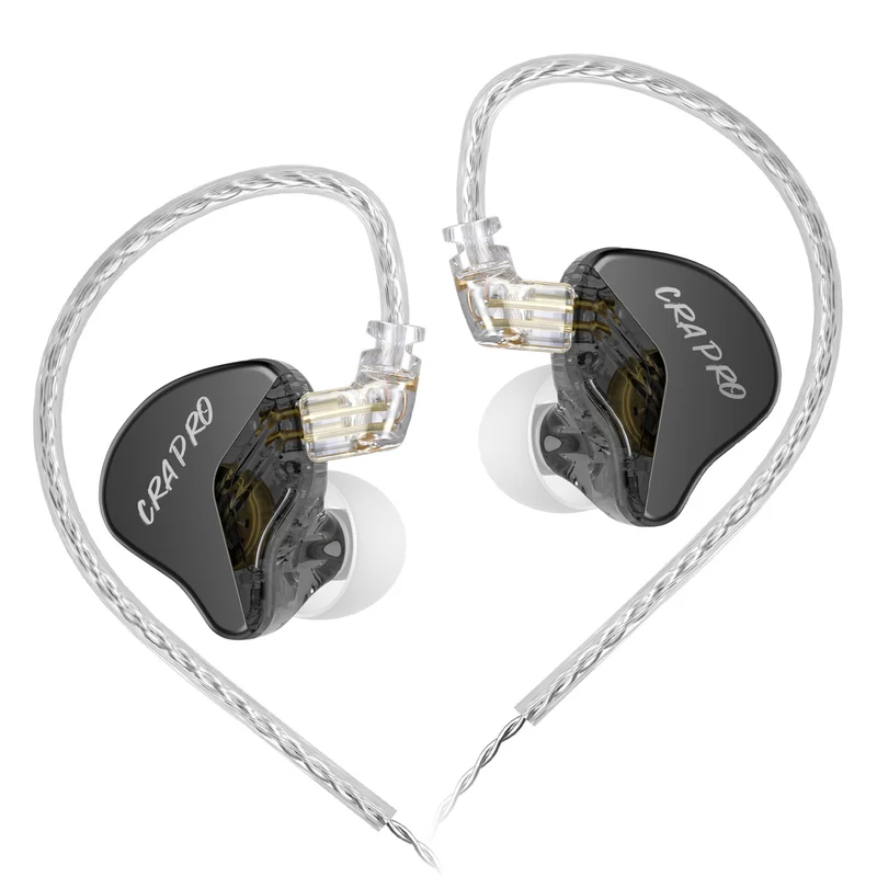【CCA CRA PRO】Ultra-Thin DLC Diaphragm Dynamic Driver Gaming Earbuds, in Ear Monitor Headphones