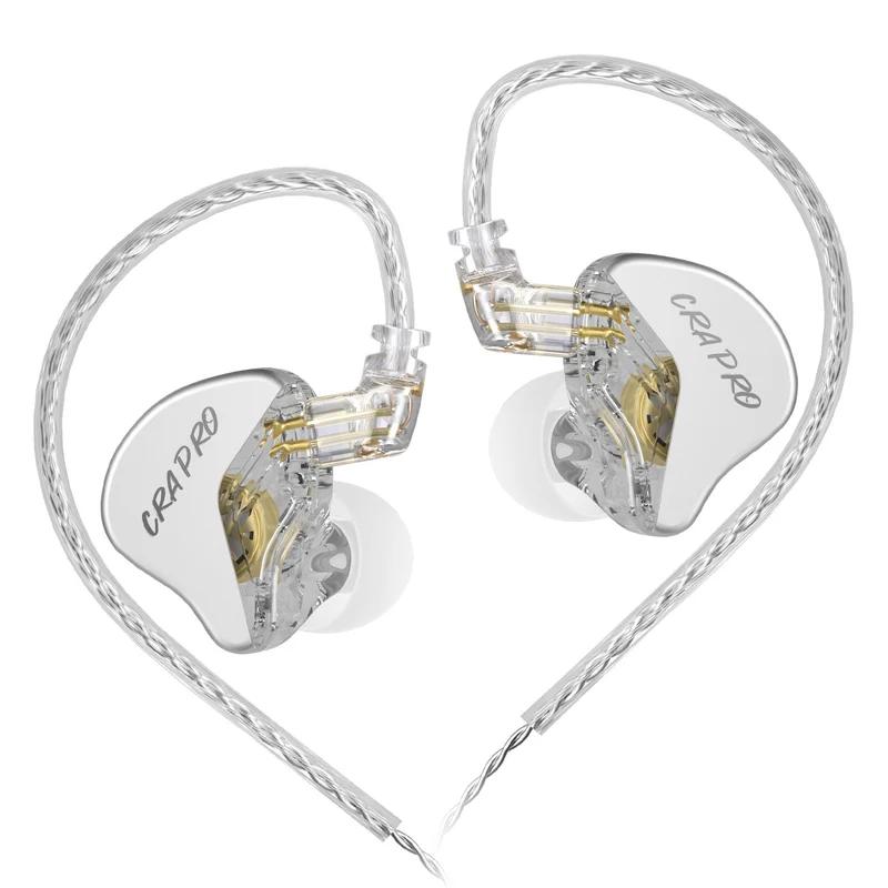 【CCA CRA PRO】Ultra-Thin DLC Diaphragm Dynamic Driver Gaming Earbuds, in Ear Monitor Headphones