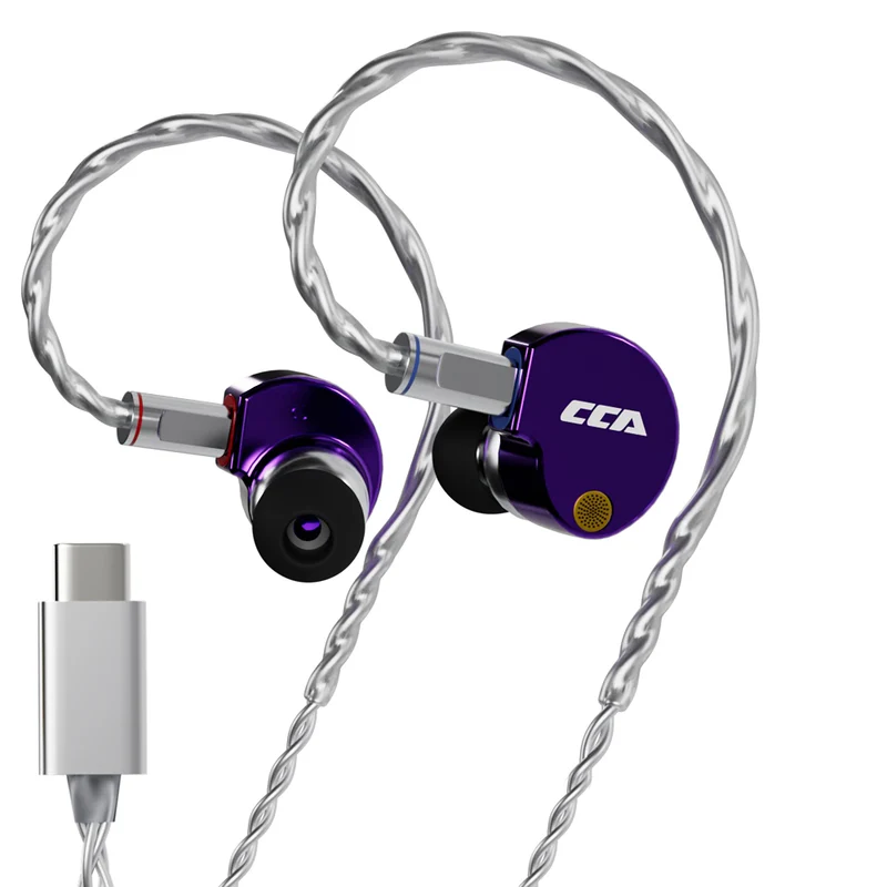 【CCA Phoenix】All-metal Dual Magnet Dynamic HiFi in Ear Monitors IEM Earphones