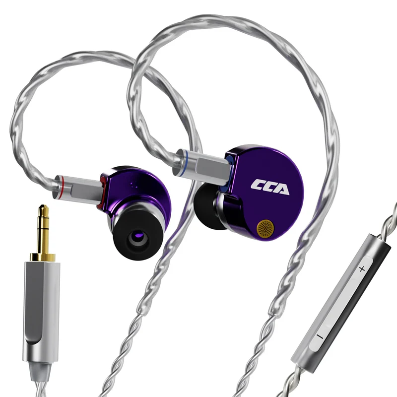 【CCA Phoenix】All-metal Dual Magnet Dynamic HiFi in Ear Monitors IEM Earphones
