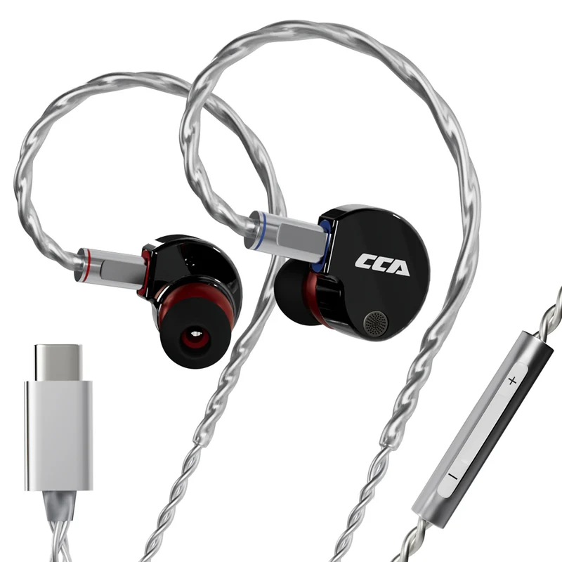 【CCA Phoenix】All-metal Dual Magnet Dynamic HiFi in Ear Monitors IEM Earphones