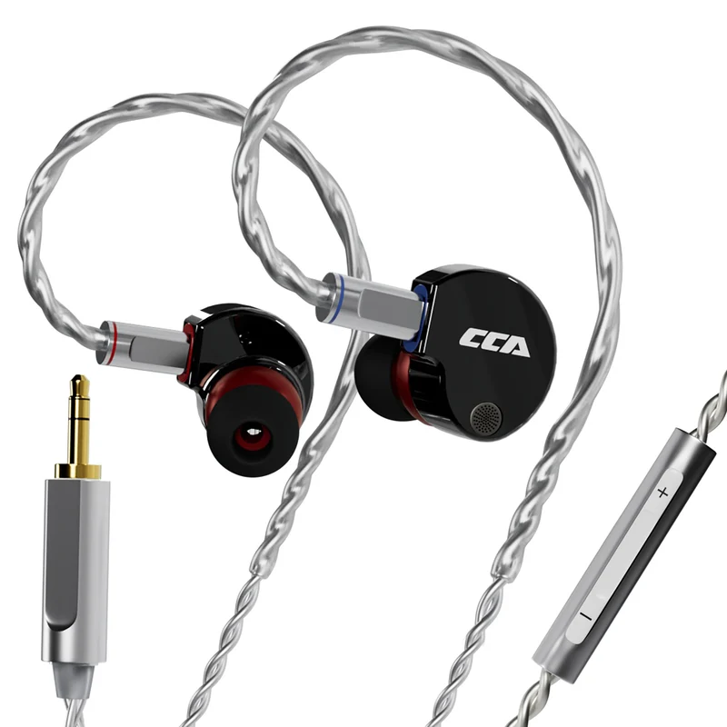 【CCA Phoenix】All-metal Dual Magnet Dynamic HiFi in Ear Monitors IEM Earphones