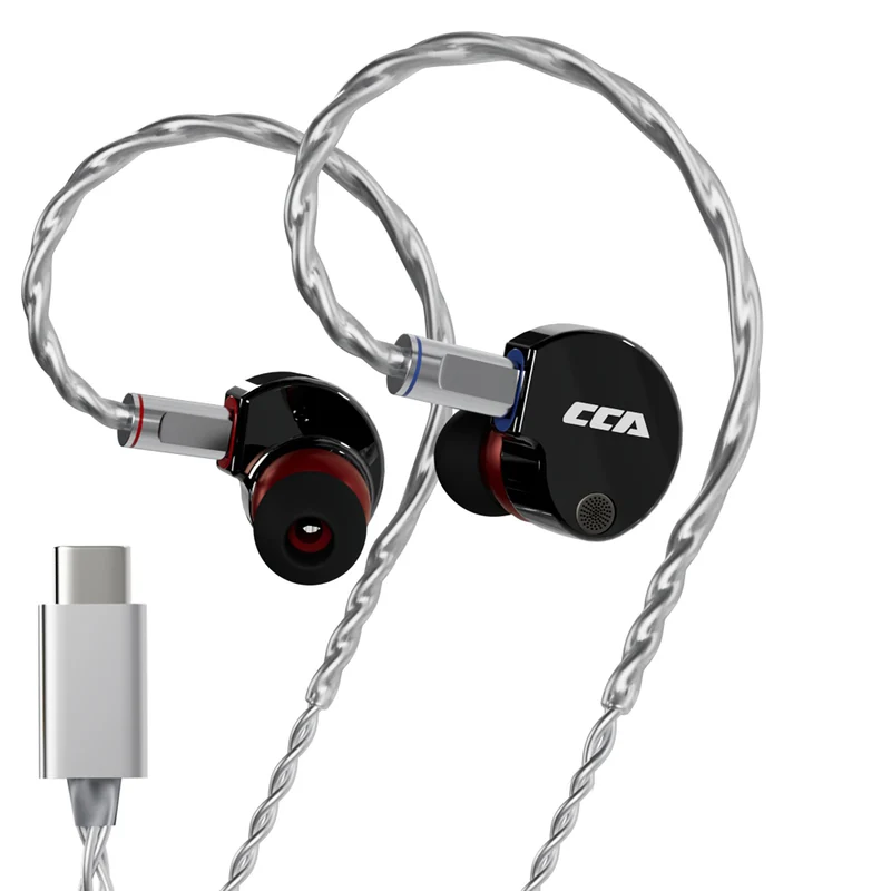 【CCA Phoenix】All-metal Dual Magnet Dynamic HiFi in Ear Monitors IEM Earphones