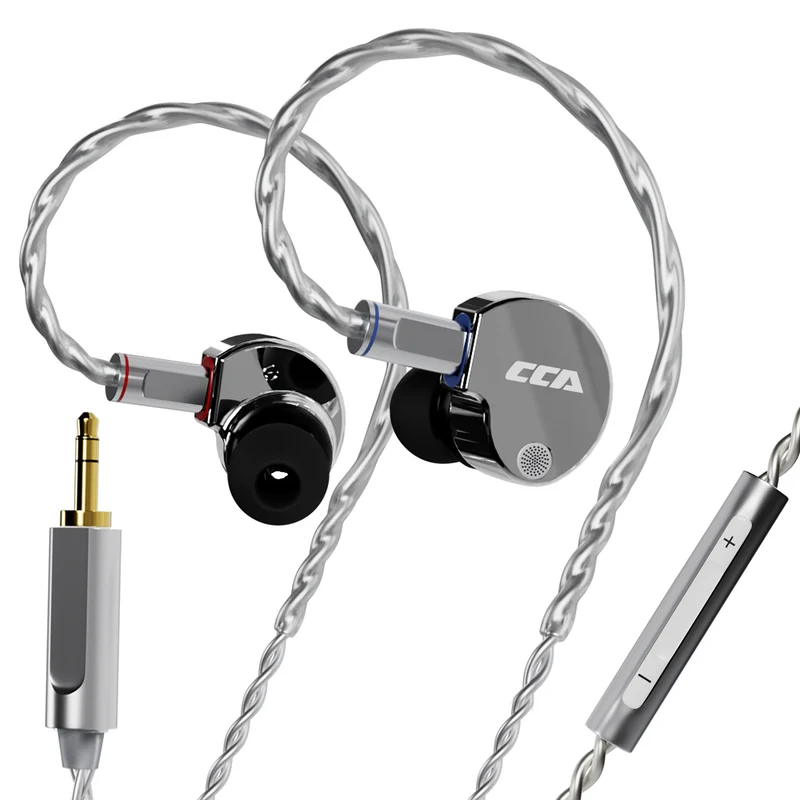 【CCA Phoenix】All-metal Dual Magnet Dynamic HiFi in Ear Monitors IEM Earphones