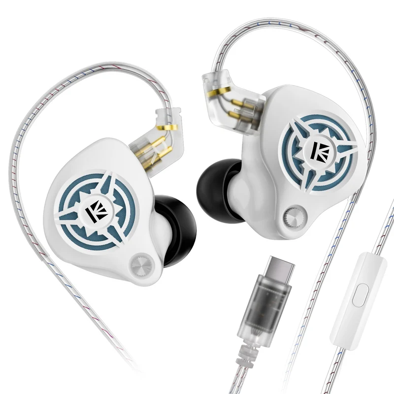 【KBEAR BANG-K BK1】10mm Single DD In-Ear HiFi Gaming Earphones, Pinpoint Audio Accuracy|Pure HiFi Sound, Stylish Gaming Design,3.5mm/Type C version for Gaming