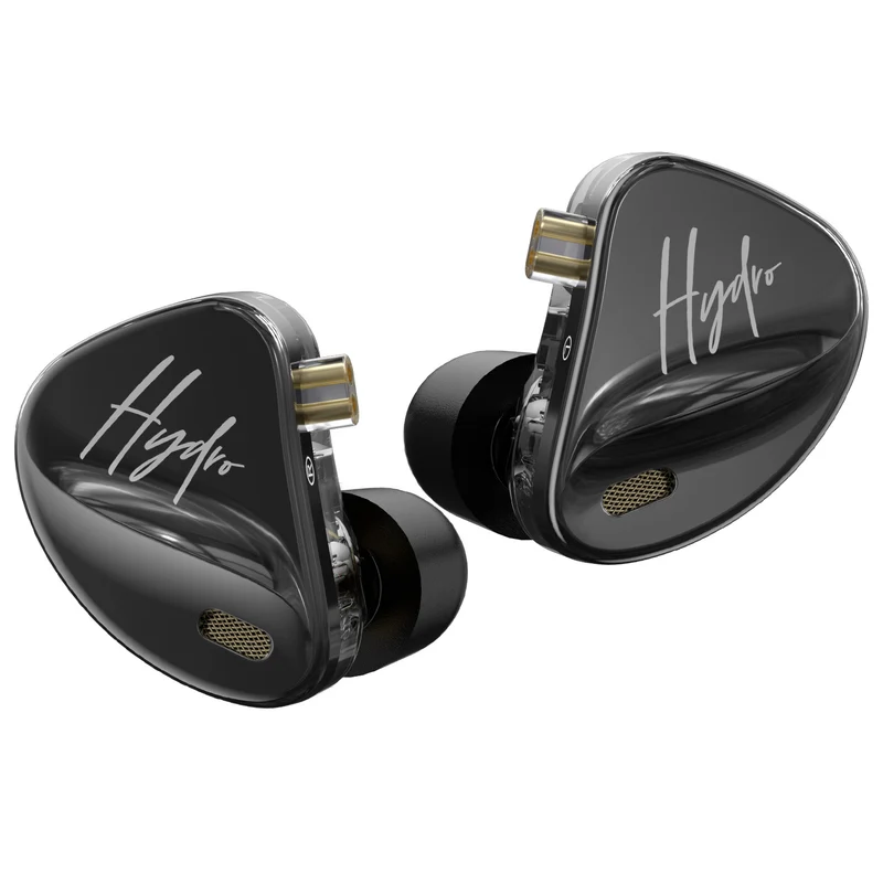 【CCA Hydro】2DD 8BA Hybrid Driver in Ear Monitor Headphones with 4 Tuning Switches, Gaming Earbuds