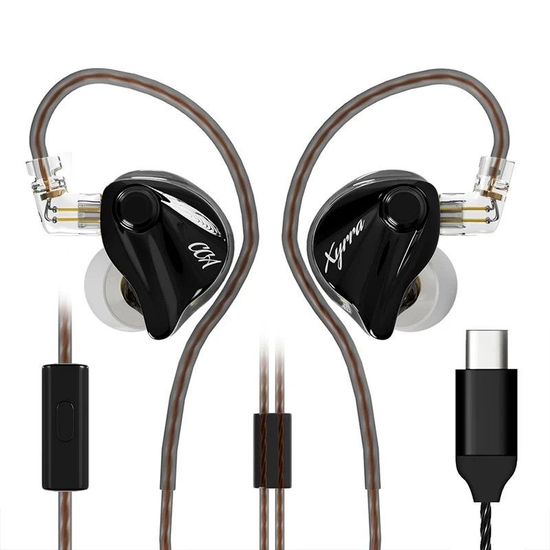 【CCA Xyrra】1DD+1BA Hybrid in-Ear Monitor Headphones IEM Earphones