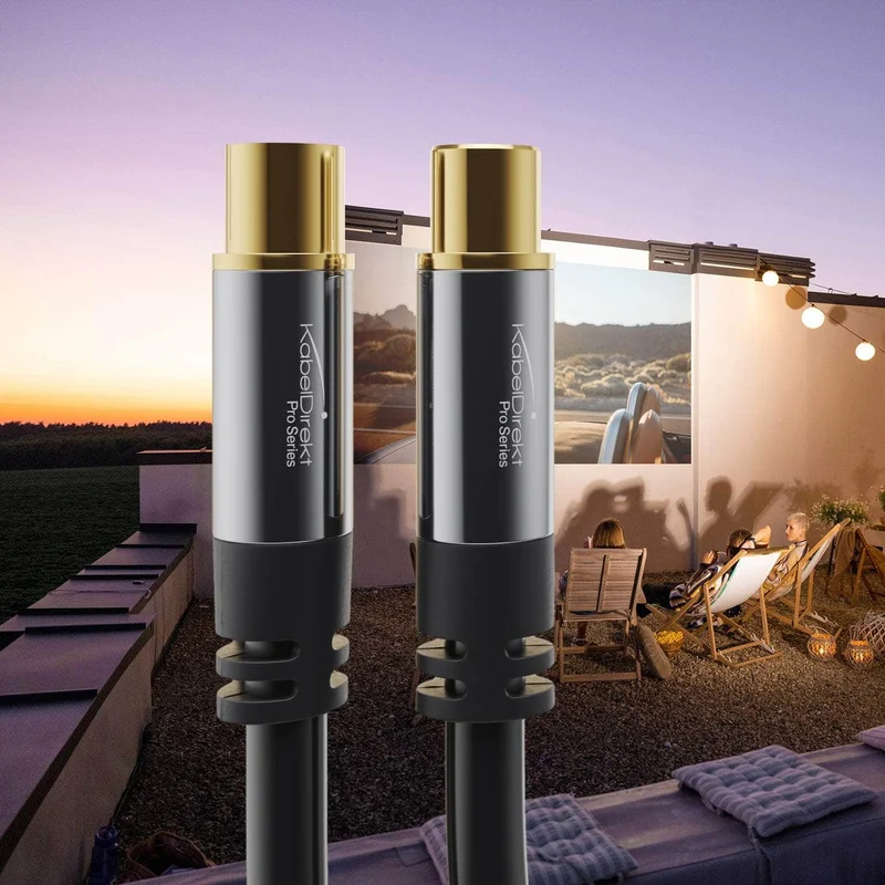 Antennenkabel – Koax Stecker > Koax Kupplung