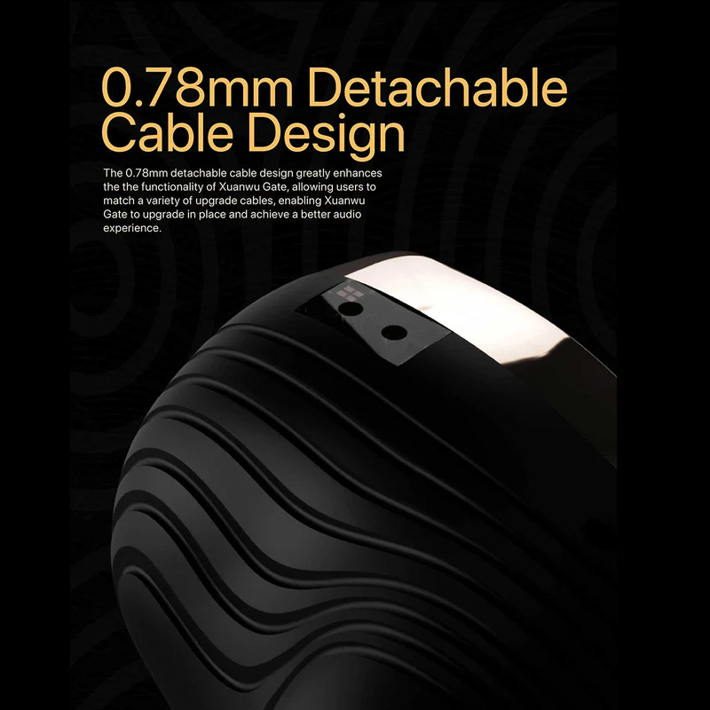 【Tangzu Xuanwu Gate】1DD+4BA+2EST In-ear Monitors HIFI Hybrid Driver Headphones