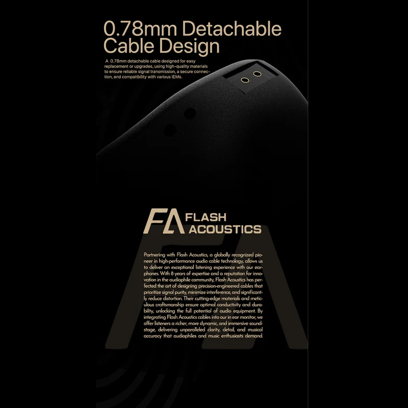 【Tangzu Zetian Wu Legend】Dual Planar in-Ear Monitors, 14.2mm and 6mm Planar Drivers IEMs