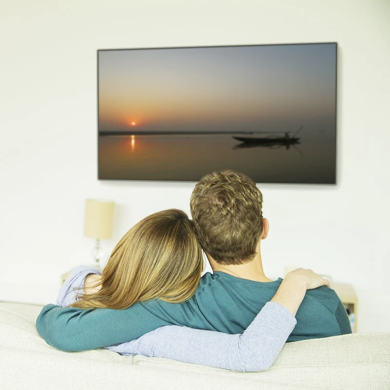 SAT Kabel 90° gewinkelt auf geraden F-Stecker, 75 Ohm - Koaxialkabel für HD TV, Radio, DVB-T2, DVB-C, DVB-S