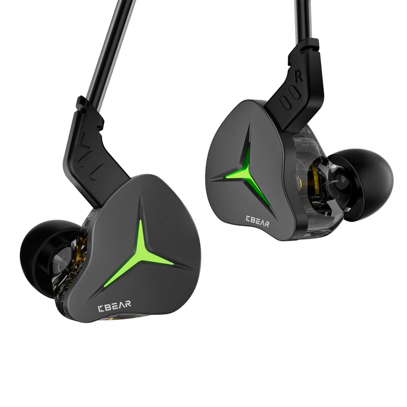 【KBEAR Venus——Clearance】1*DD in Ear Monitors Earphones with LED lighting, Strike in Darkness, Rule with Sound