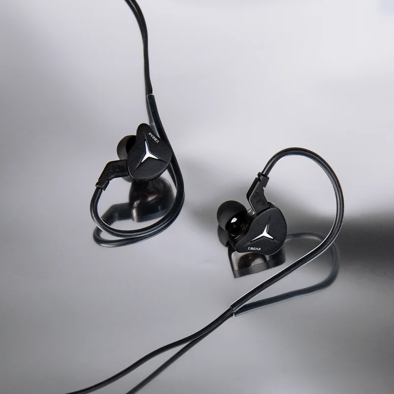 【KBEAR Venus——Clearance】1*DD in Ear Monitors Earphones with LED lighting, Strike in Darkness, Rule with Sound