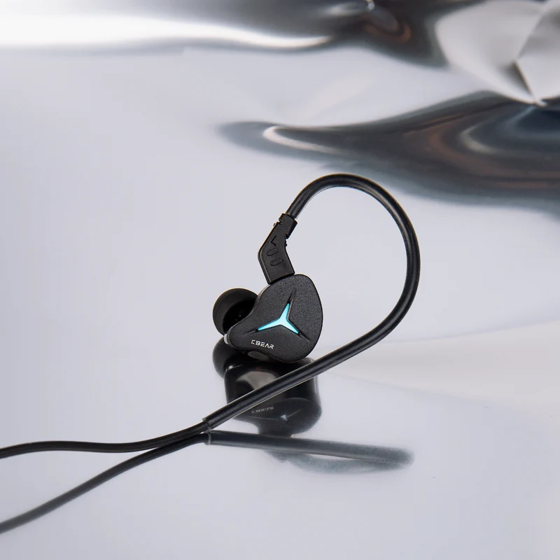 【KBEAR Venus——Clearance】1*DD in Ear Monitors Earphones with LED lighting, Strike in Darkness, Rule with Sound
