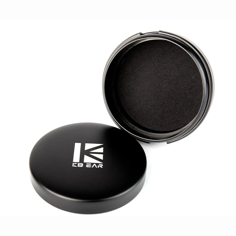 【KBEAR BP06】PU Large Zippered IEM Earphone Storage Case, Aluminum Alloy Material