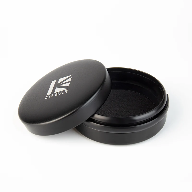 【KBEAR BP06】PU Large Zippered IEM Earphone Storage Case, Aluminum Alloy Material