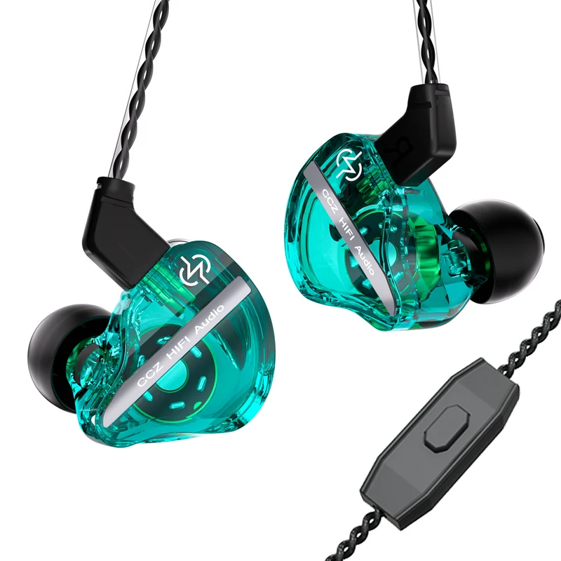 【CCZ DC01 Pro】10mm Dynamic Driver In Ear Monitor, Professional V-shape Tune