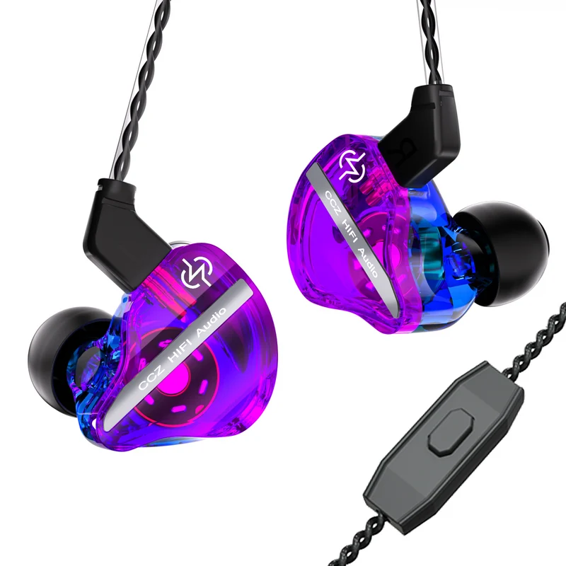 【CCZ DC01 Pro】10mm Dynamic Driver In Ear Monitor, Professional V-shape Tune