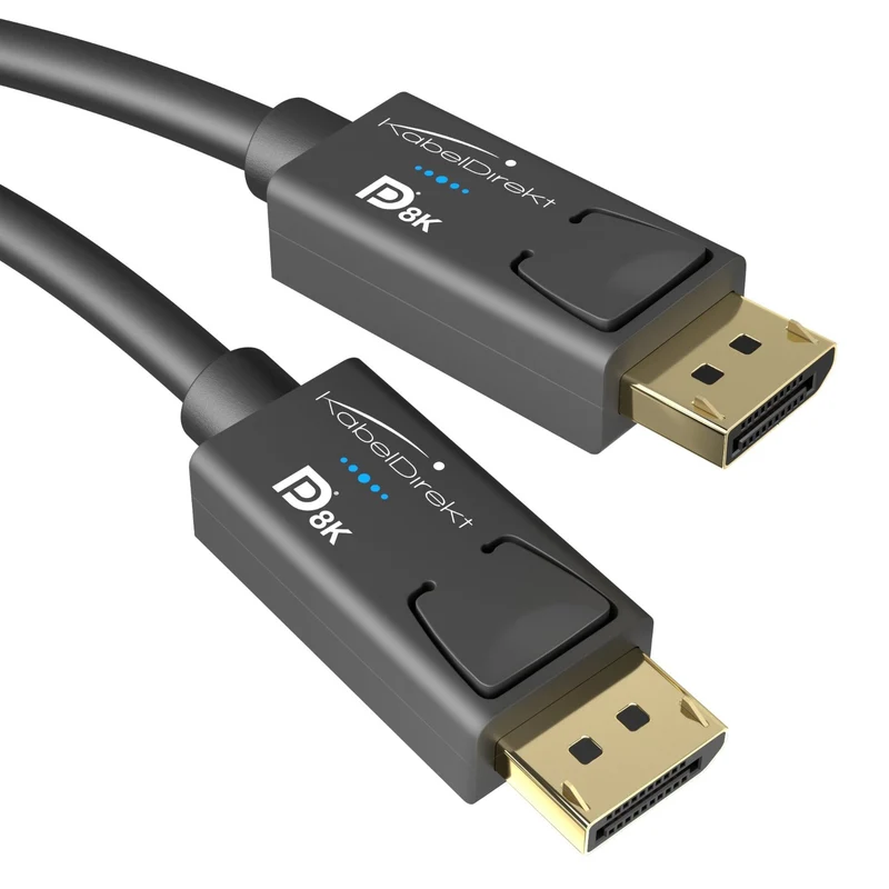 8K DisplayPort Kabel - VESA zertifiziert, DP 1.4