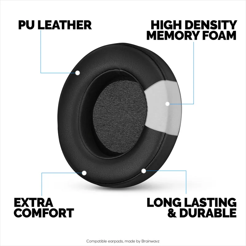 Ohrpolster aus PU-Leder für Gaming-Kopfhörer Razer Kraken PRO V2 7.1, PU-Leder, Memory Foam