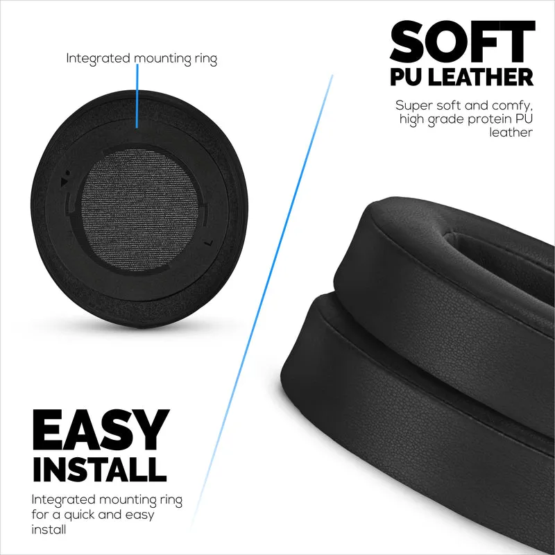 Ohrpolster aus PU-Leder für Gaming-Kopfhörer Razer Kraken PRO V2 7.1, PU-Leder, Memory Foam